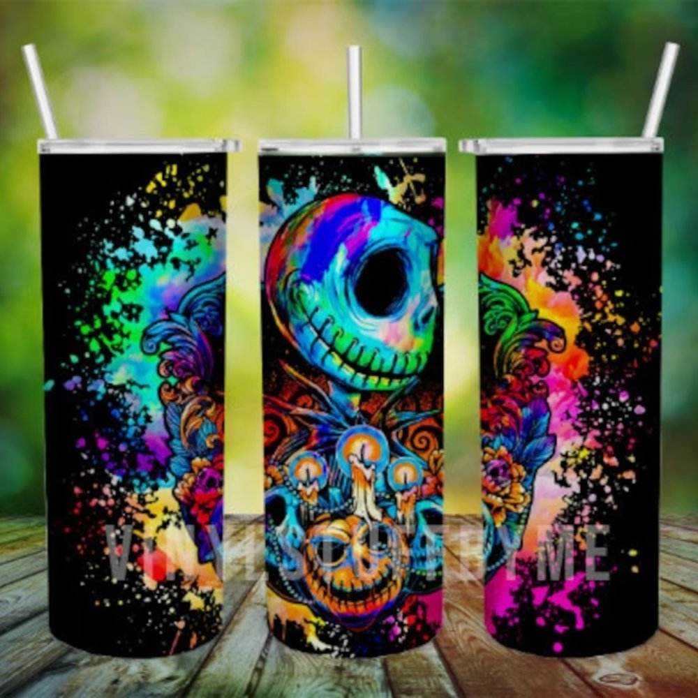 Nightmare Before Christmas/Jack Skellington 20oz Skinny Tumbler